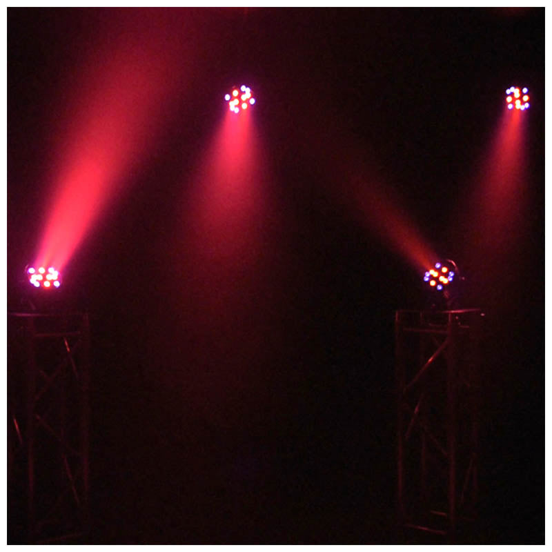 Light4Me PAR Foco 30x3W RGBA-UV LED