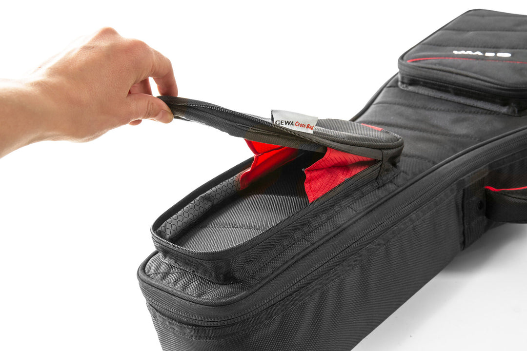 GEWA Gig Bag para Ukeleles Cross - 550/180/65 mm