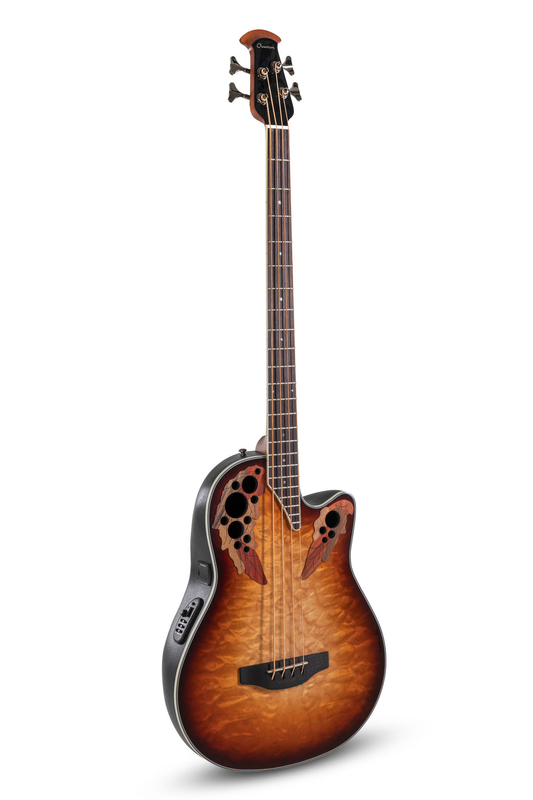 Ovation E-Acoustic Bass Celebrity E-Acoustic bass de 4 cuerdas - Cognac Burst (CEB44X-7C-G)