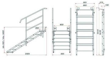 GUIL ECP-06/440 Escalera Stage Exterior