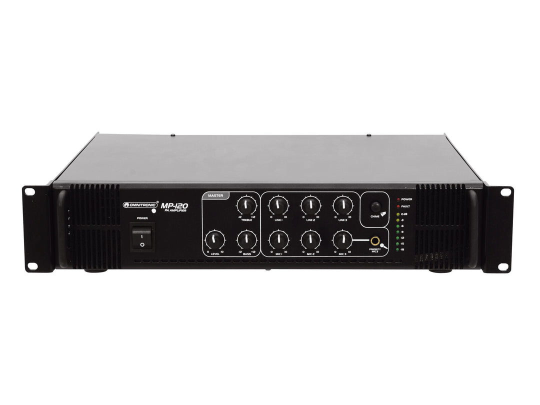 OMNITRONIC MP-120 Amplificador de mezcla PA