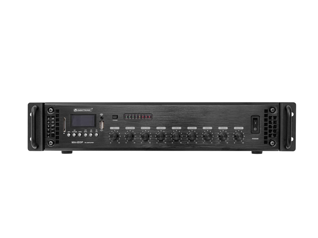 OMNITRONIC MA-120P Amplificador mezclador PA