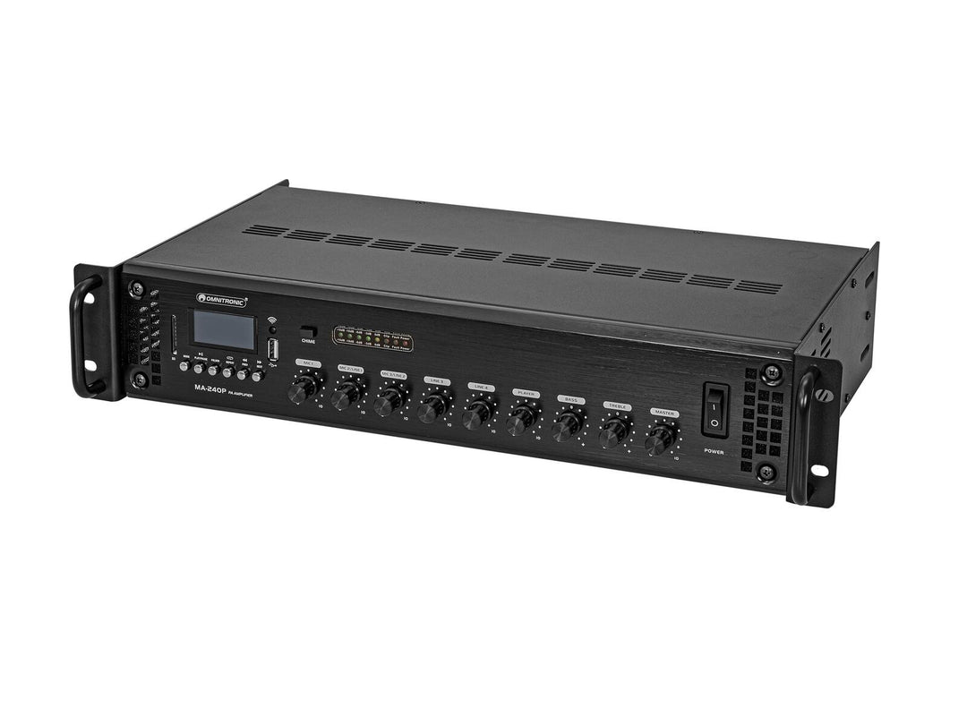 Amplificador mezclador PA OMNITRONIC MA-240P