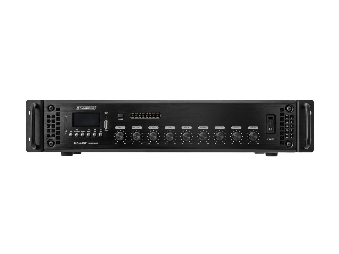 Amplificador mezclador PA OMNITRONIC MA-240P