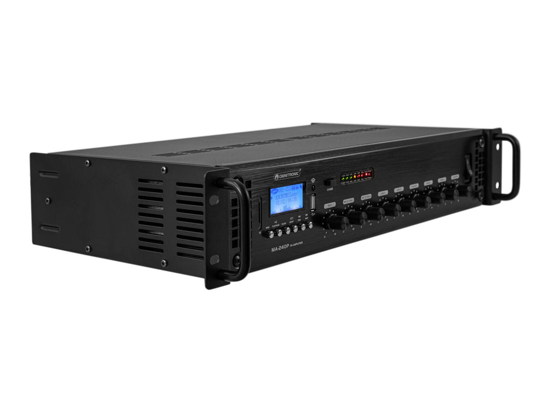 Amplificador mezclador PA OMNITRONIC MA-240P