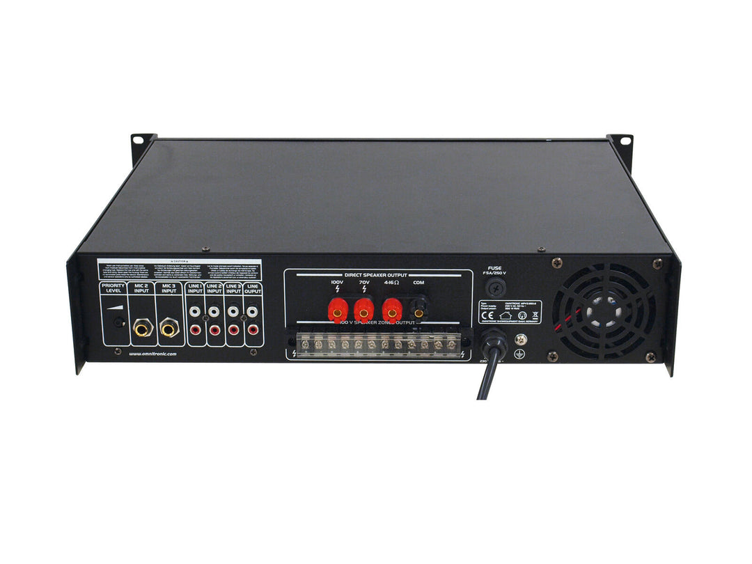 OMNITRONIC Amplificador mezclador PA MPVZ-350.6