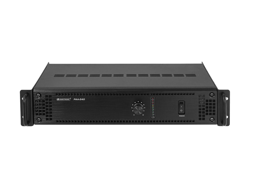 OMNITRONIC PAA-240 Amplificador PA