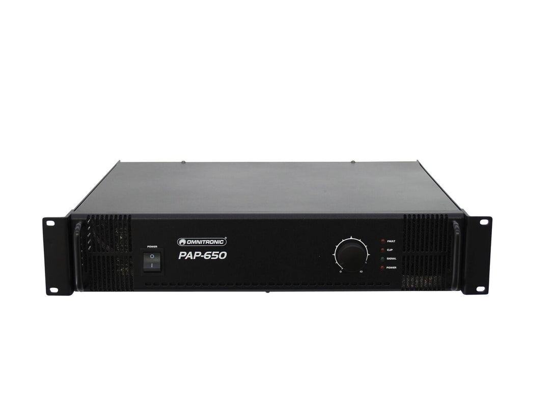 OMNITRONIC PAP-650 Amplificador PA