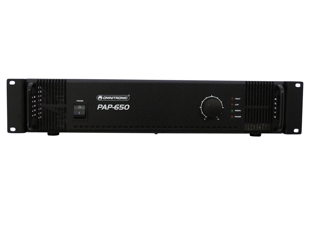 OMNITRONIC PAP-650 Amplificador PA