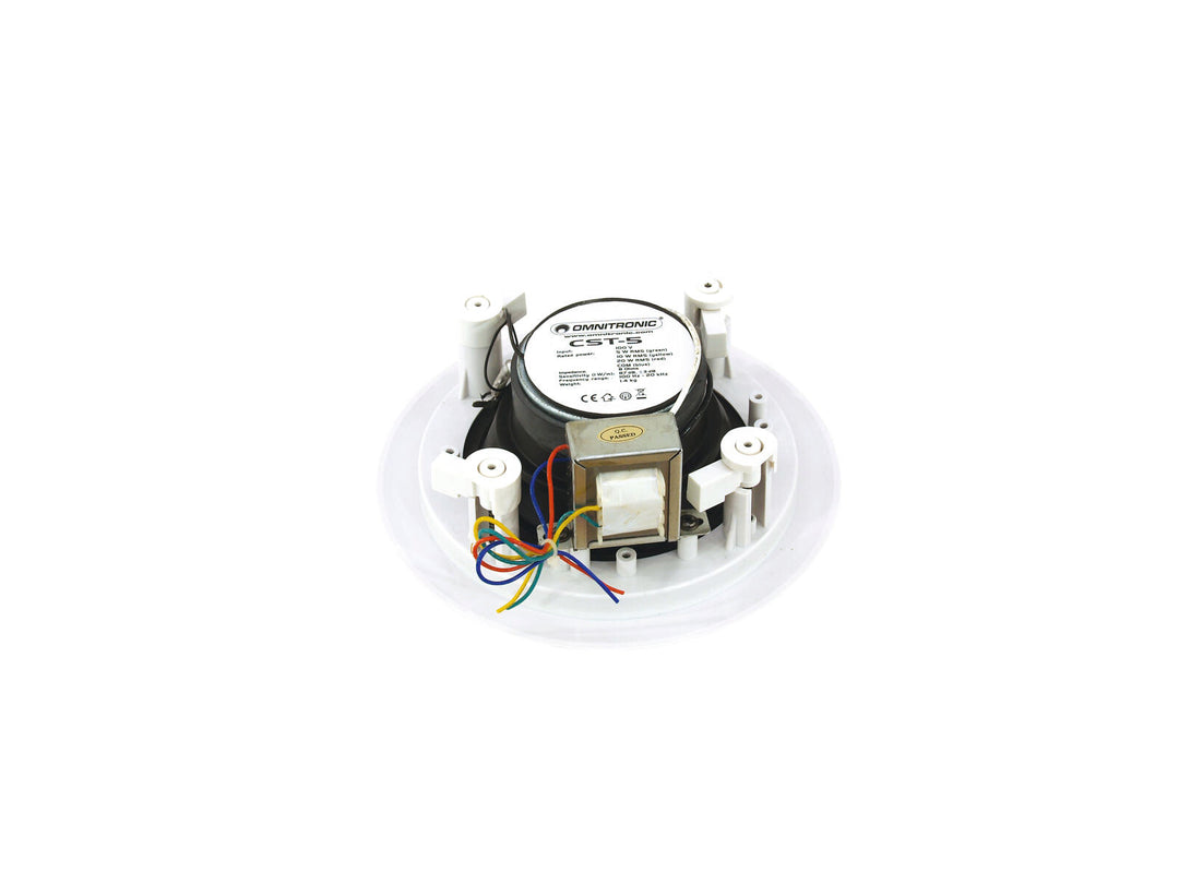 OMNITRONIC CST-5 Altavoz de techo de 2 vías