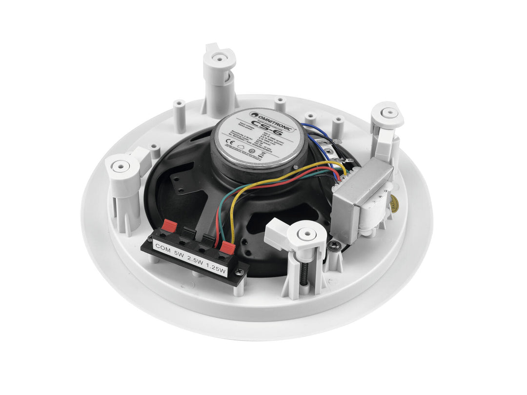 OMNITRONIC CS-6 Altavoz de techo White