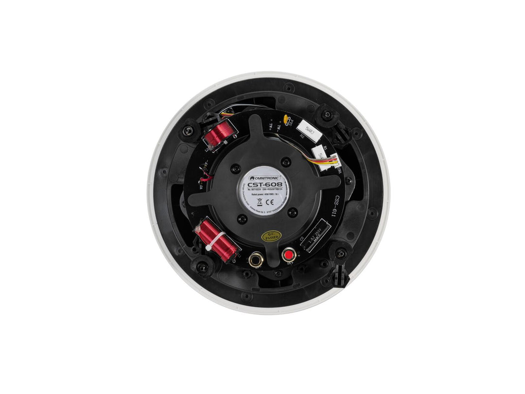 OMNITRONIC CST-608 Altavoz de techo de 2 vías
