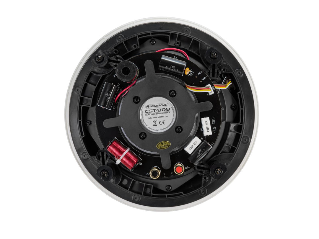 OMNITRONIC CST-808 Altavoz de techo de 2 vías