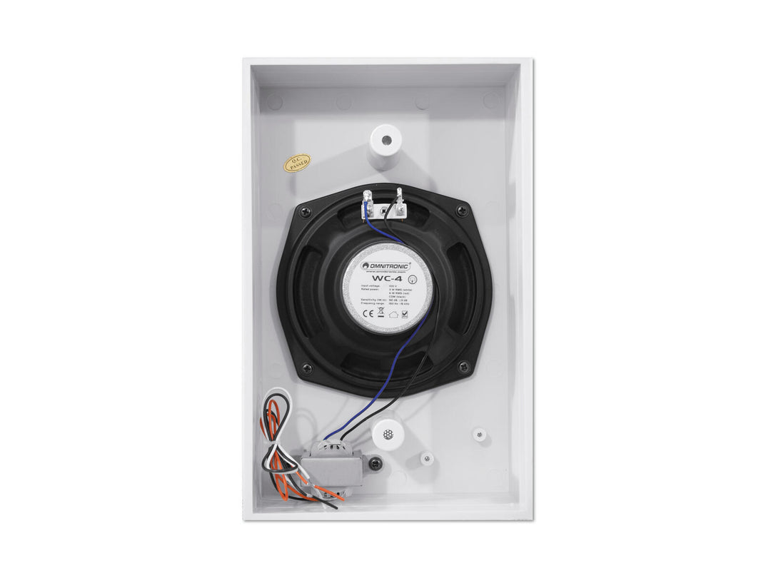 OMNITRONIC WC-4 Altavoz de pared PA