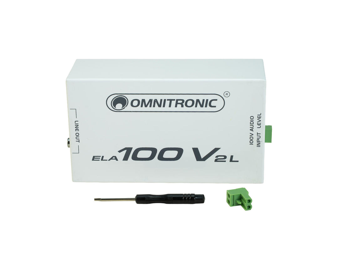 OMNITRONIC ELA-100V-2-L Transformador