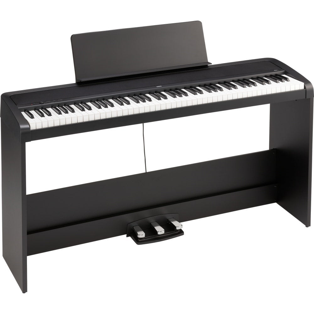 Piano digital KORG B2+SP-BK con stand, negro