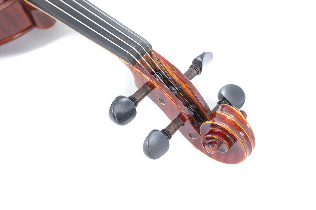 GEWA Violines Ideale - 4/4 para zurdos (lista para tocar, protegida para el transporte)