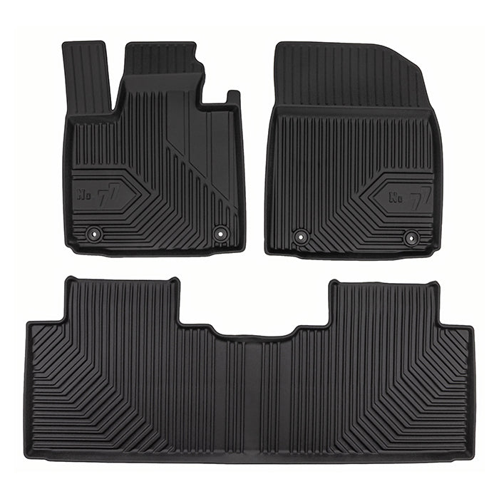 Alfombrillas de goma Xpeng G9 Performance AWD 2022-