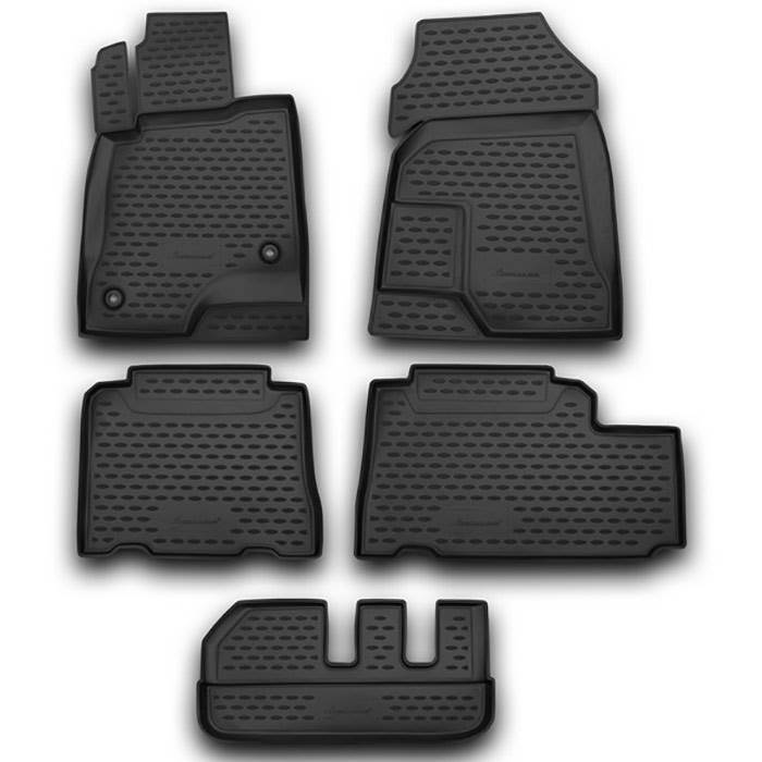 Alfombrillas de goma Chevrolet Captiva 2011-
