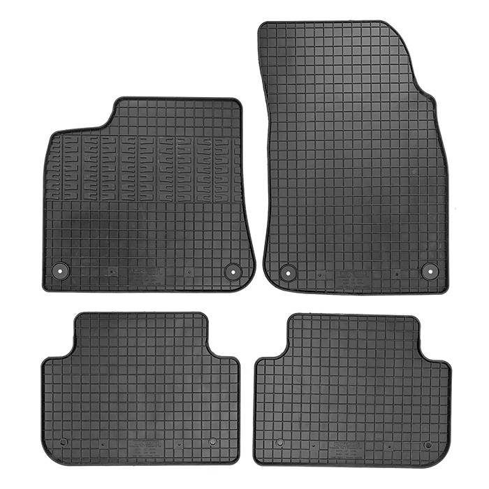 Alfombrillas de goma Q7 II 2015-, Audi Q8 II 2018-