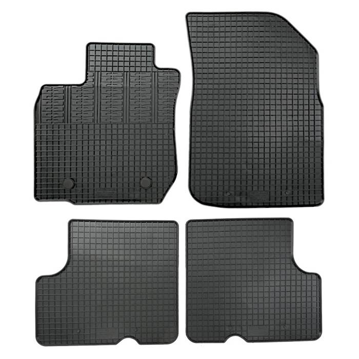 Alfombrillas de goma Dacia Duster 2010-2014 2X4