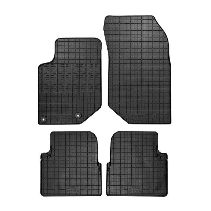 Alfombrillas de goma mokka 20-, Corsa F 19-, C4 20-, 208 II 19-