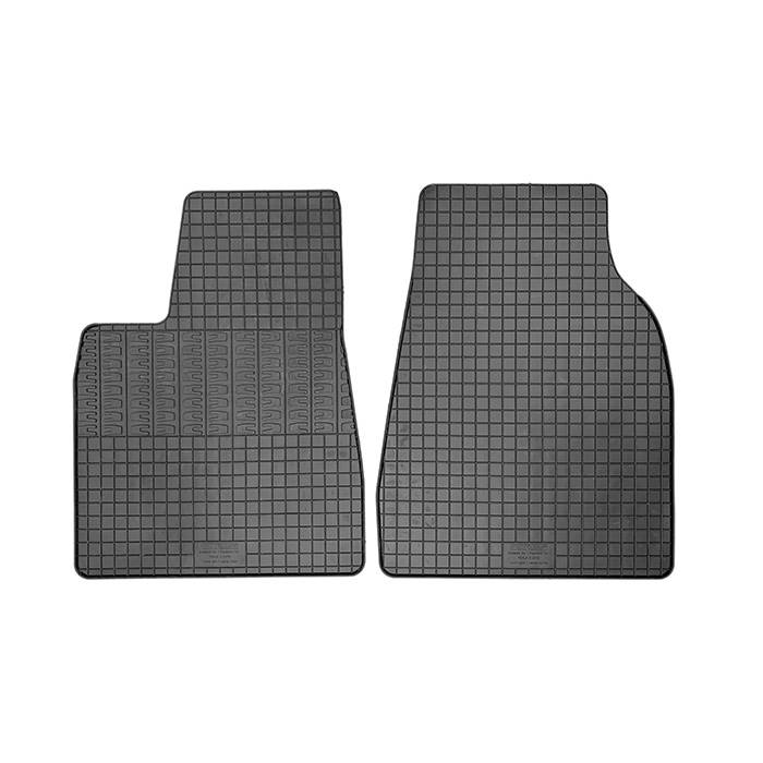 Alfombrillas de goma Tesla Model X 2017- 2 pers., 1ª fila