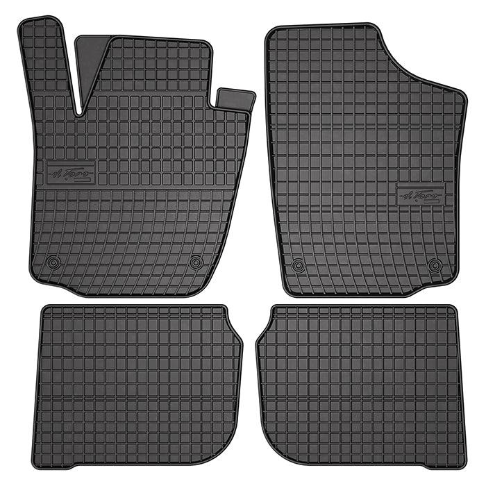 Alfombrillas de goma Seat Toledo IV, Skoda Rapid, 2012-2019