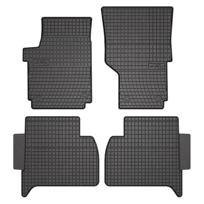 Alfombrillas de goma Volkswagen Amarok I pickup 2009-2021