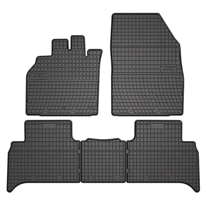 Alfombrillas de goma Renault Scenic II, III Grand Scenic 03-16