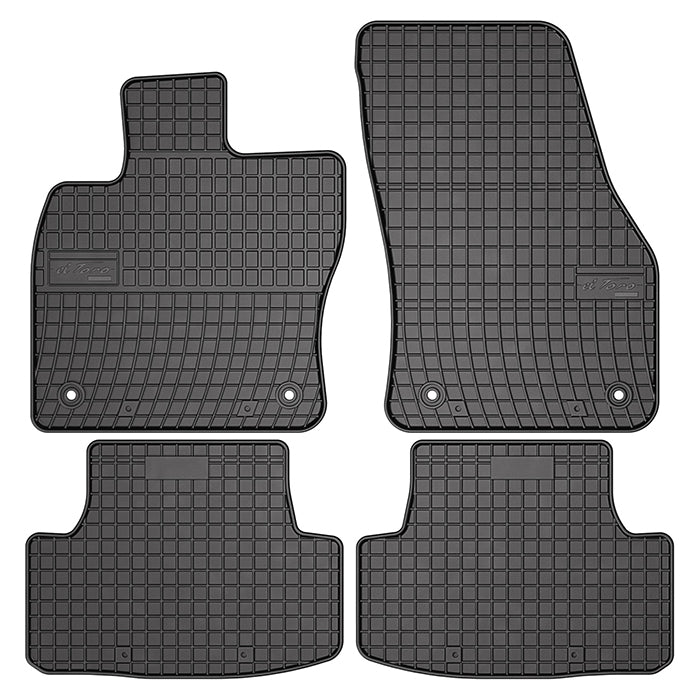 Alfombrillas de goma Seat Ateca, Skoda Karoq, VW T-Roc 2016-