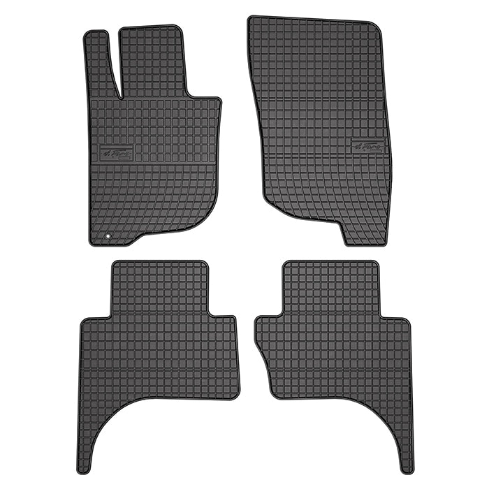 Alfombrillas de goma Mitsubishi L200 V pickup 2014-2019