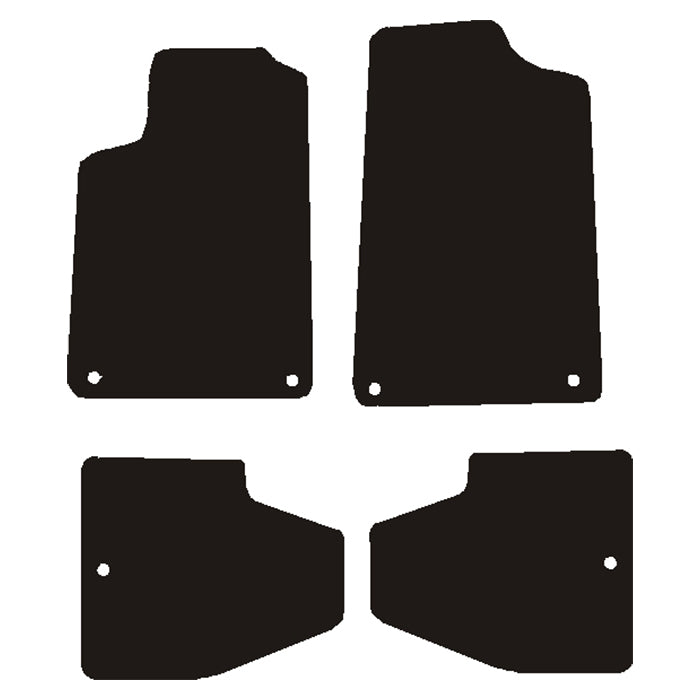Alfombrillas Peugeot 607 1998-