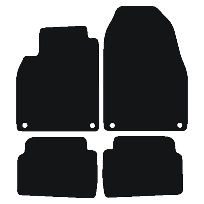 Alfombrillas Saab 9-3 4 puertas 2008-