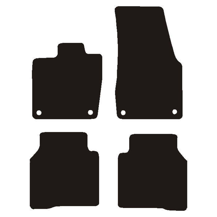 Bilmåtter VW ID.7 2023- Velour