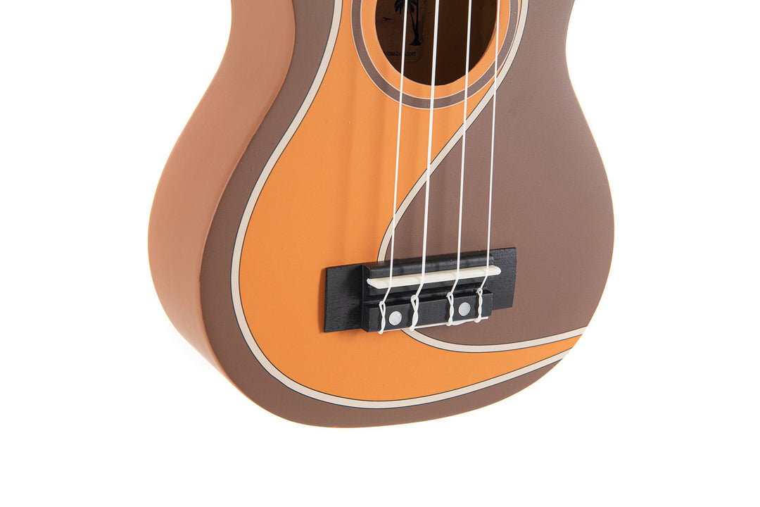 GEWA Ukelele soprano Manoa Surf Style - Soprano (Muddy Roads)
