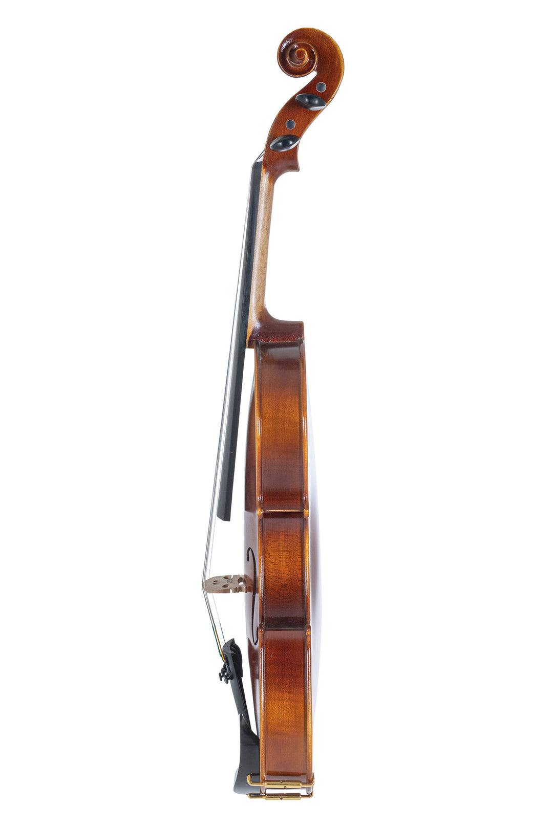 GEWA Violin Allegro - 4/4 para zurdos (Listo para tocar incl. case moldeado, sin arco, con cuerdas Larsen Aurora, asegurado para el transporte)