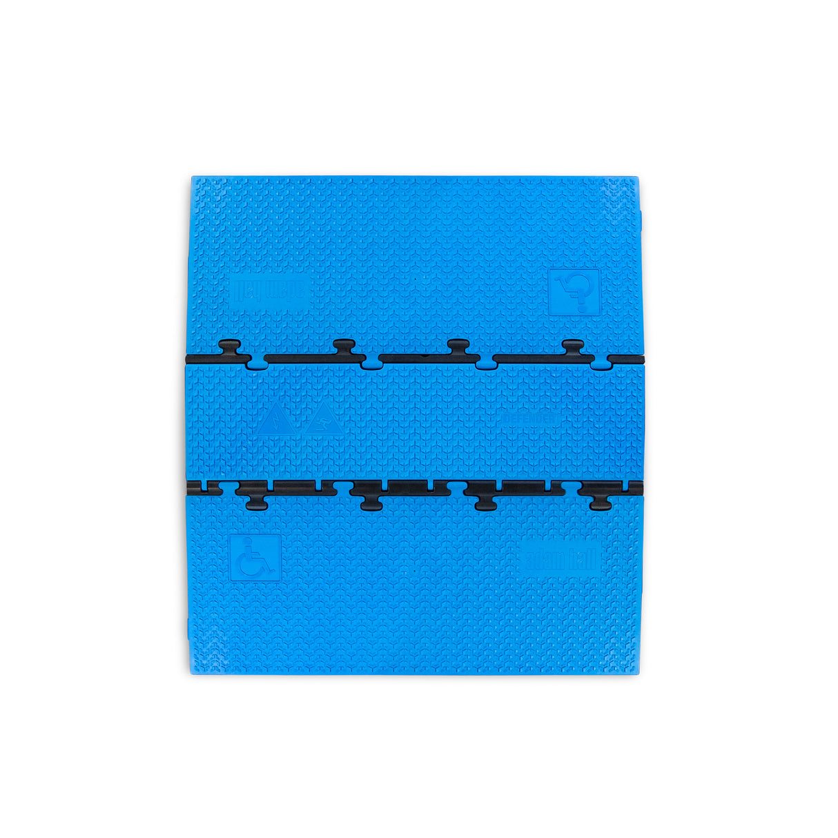 Defender MIDI 5 2D SET BLU - Sistema modular, 5 canales | SET azul | transición apta para sillas de ruedas | altura 5,4 cm