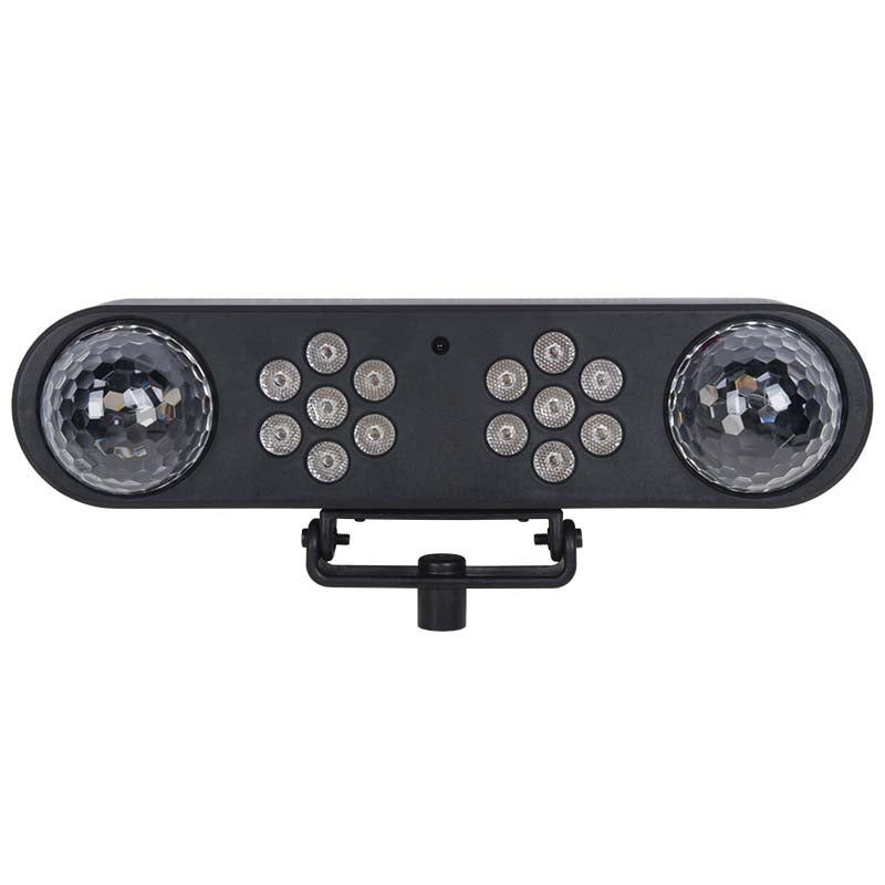 LIGHT4ME MAGIC BAR efecto de bola de discoteca LED PAR + stand + mando a distancia
