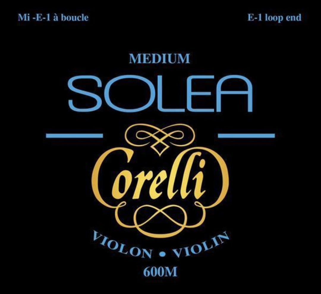 Strings para Violines Corelli Solea - Set E con extremos de lazo (600M)