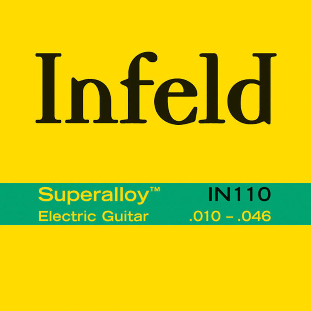 Cuerdas Thomastik-Infeld para guitarra eléctrica Superalloy round wound - Juego 010 (IN110)