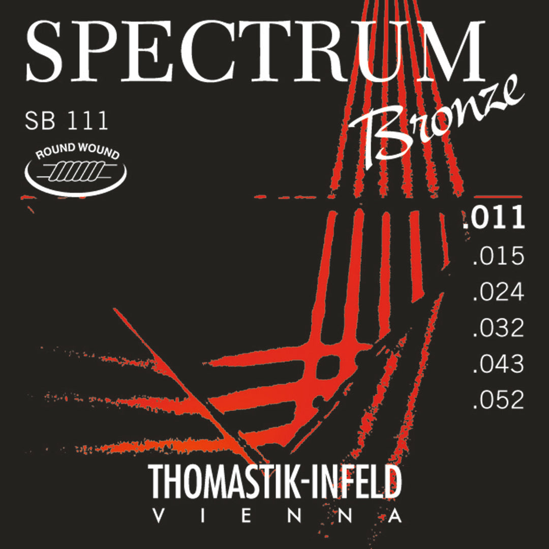 Thomastik-Infeld Cuerdas para guitarra acústica Serie Spectrum Bronze - Juego (SB 111)