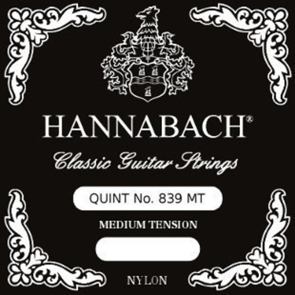 Hannabach 8391MT H1 cuerda aguda para guitarra de cinco órdenes
