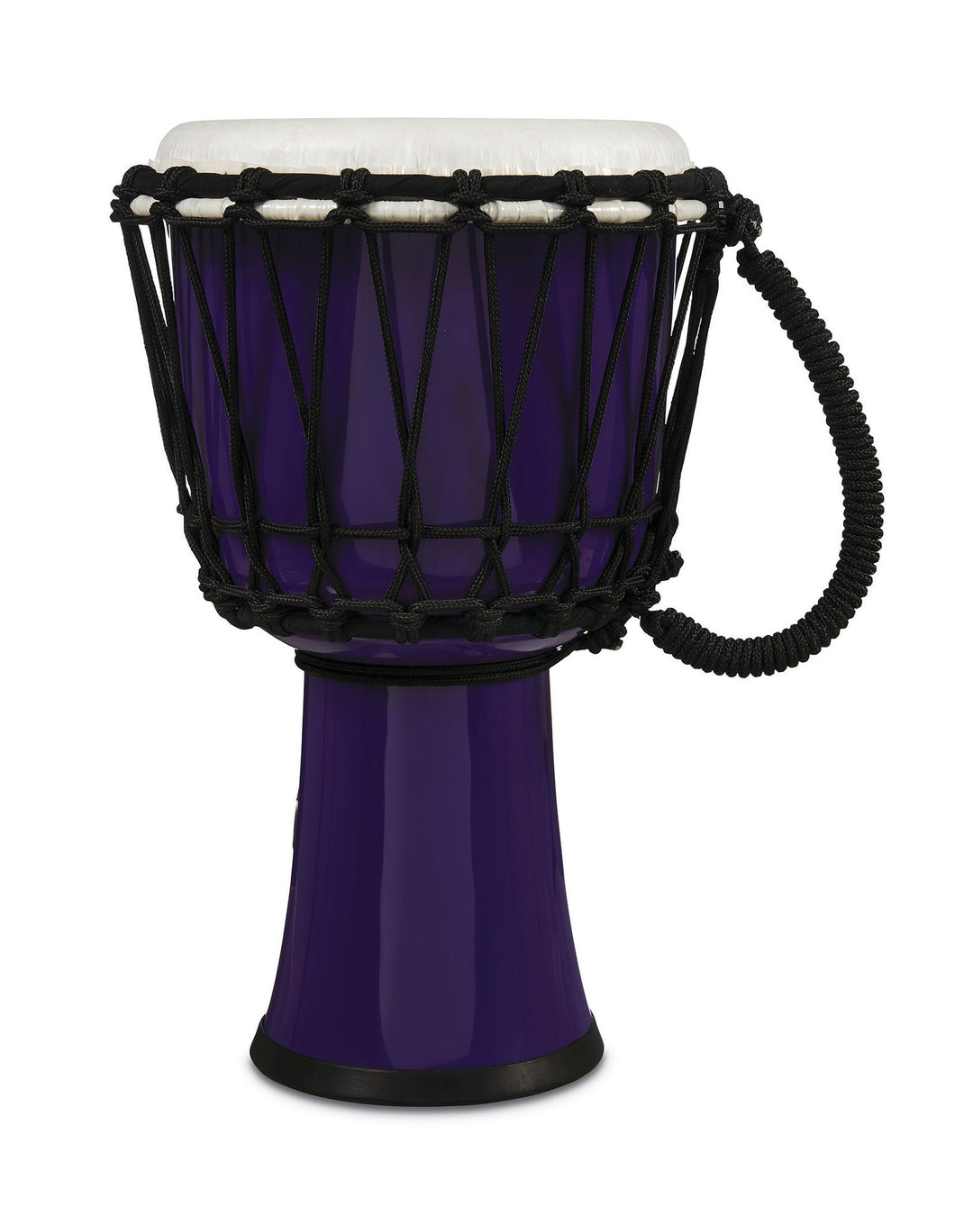Djembé Latin Percussion World de 7 pulgadas con afinación mediante cuerda Circle - Purple (LP1607PL)
