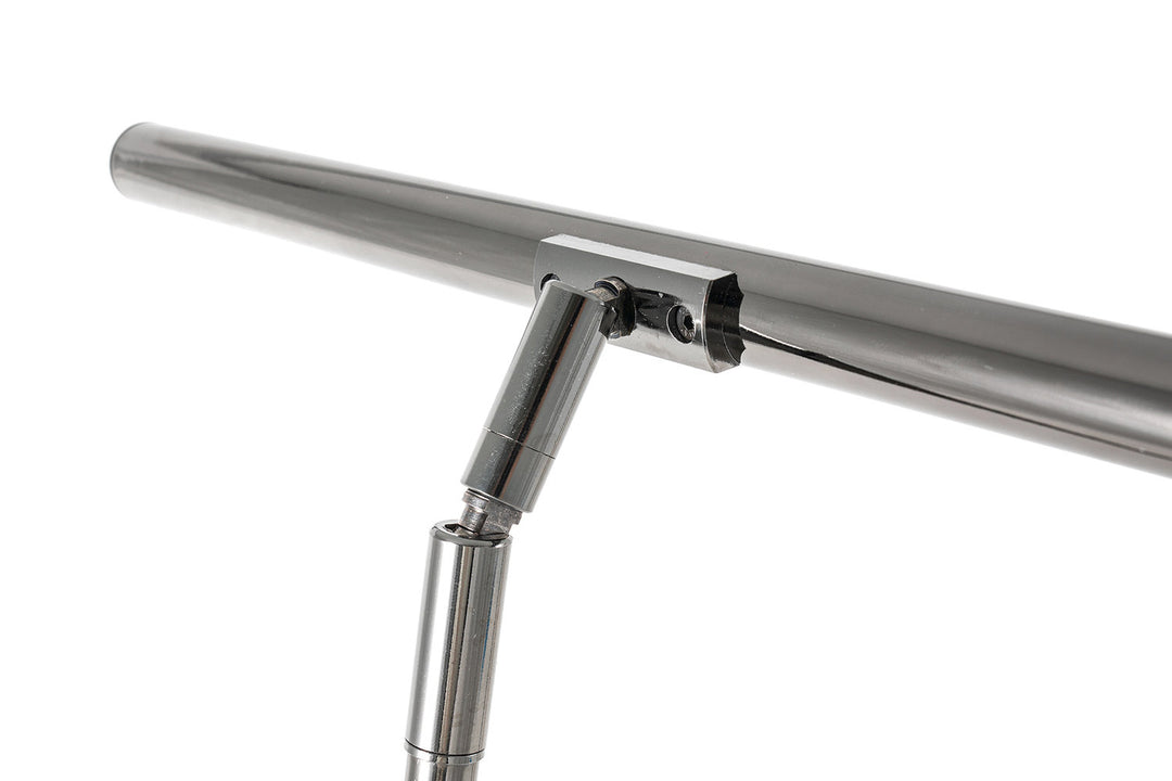 GEWA lámpara para piano PL-78 - Black cromado, brillante