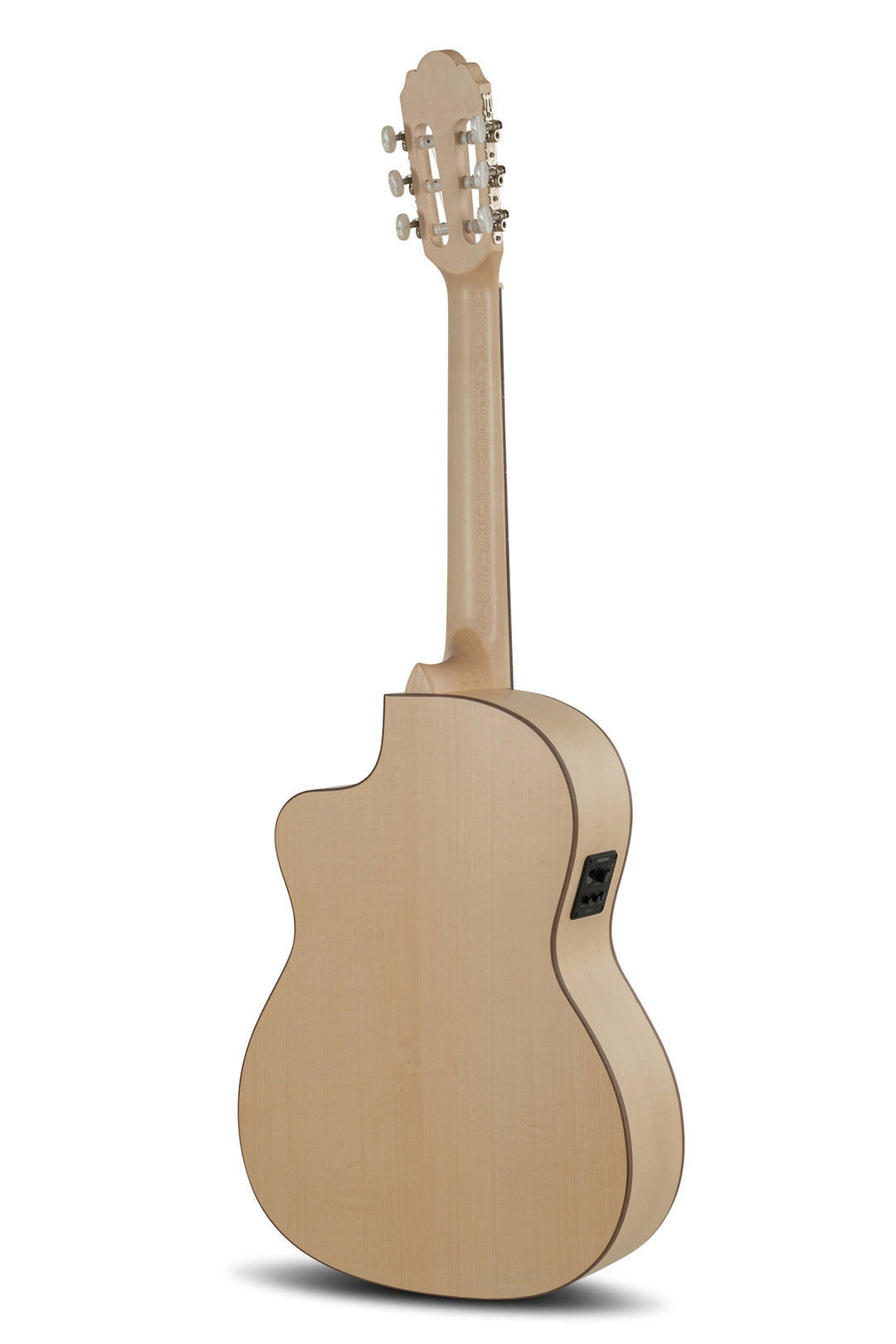 GEWA Guitarra clásica electroacústica Pro Natura Silver Samba - Electroacústica (Cutaway)