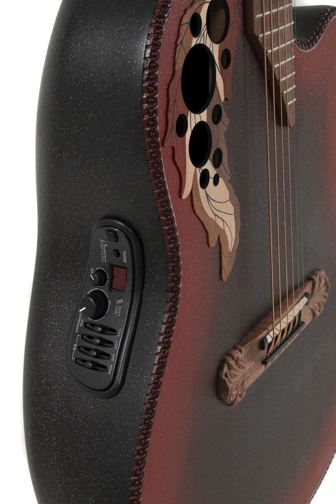 Adamas Guitarras E-Acoustic 2087GT Deep Contour Cutaway - Reverse Red Burst (2087GT-2-G)