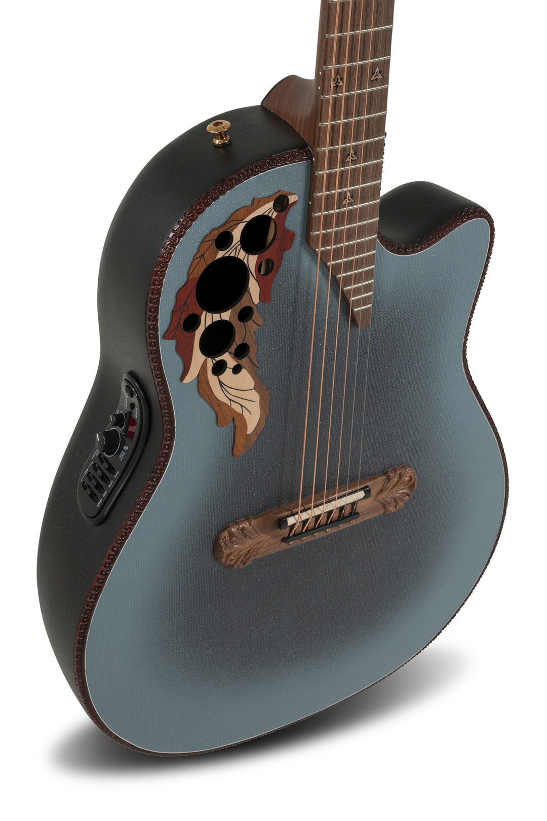 Guitarra electroacústica Adamas 2087GT Deep Contour Cutaway - Reverse Blue Burst (2087GT-8-G)