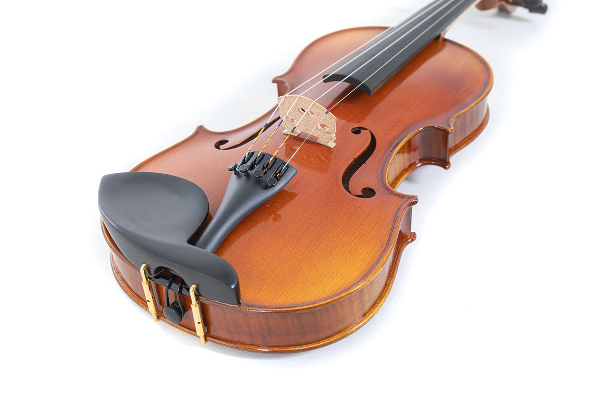 GEWA Violin Maestro 1 - 3/4 (Ready to play incl. violin case, Massaranduba bow and Larsen Aurora strings, transport-secured)
