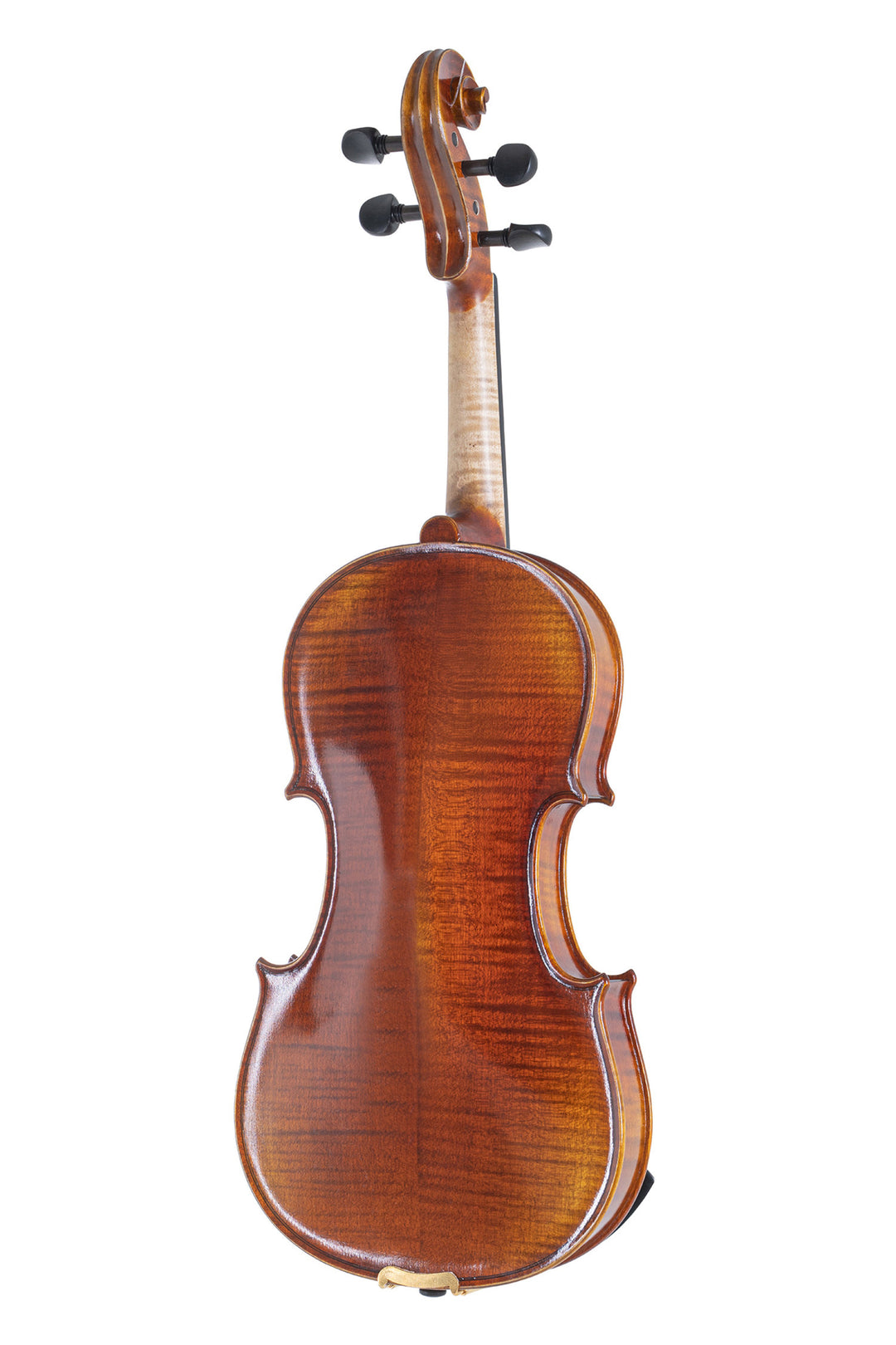 GEWA Violin Maestro 1 - 1/4 (listo para tocar, incluye case moldeado, arco de carbono y cuerdas Larsen Aurora, protegido para el transporte)
